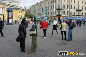 Pickup Fuck picture collection featuring Luda in boy-girl action