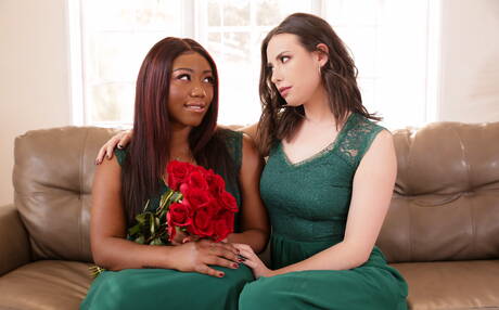 Girls Way pleased to share with you xxx picture gallery with Casey Calvert and Chanell Heart in soft lesbian action